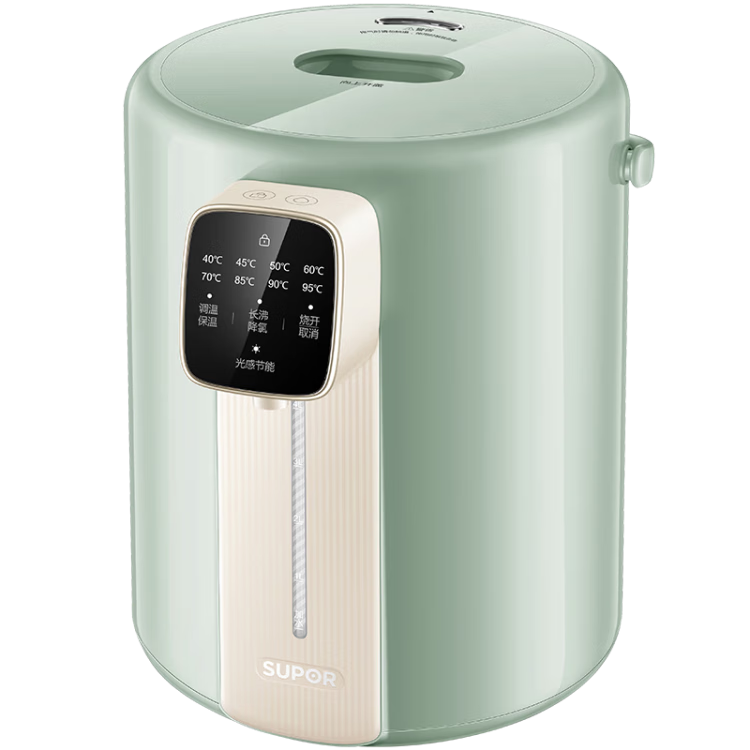 SUPOR Electric Water Kettle, Chlorine Removal Electric Water Kettle, 5L Large Capacity 316L Stainless Steel Water Bottle, Multi-Stage Temperature Control Kettle for Milk Preparation, SW-50T602Pro