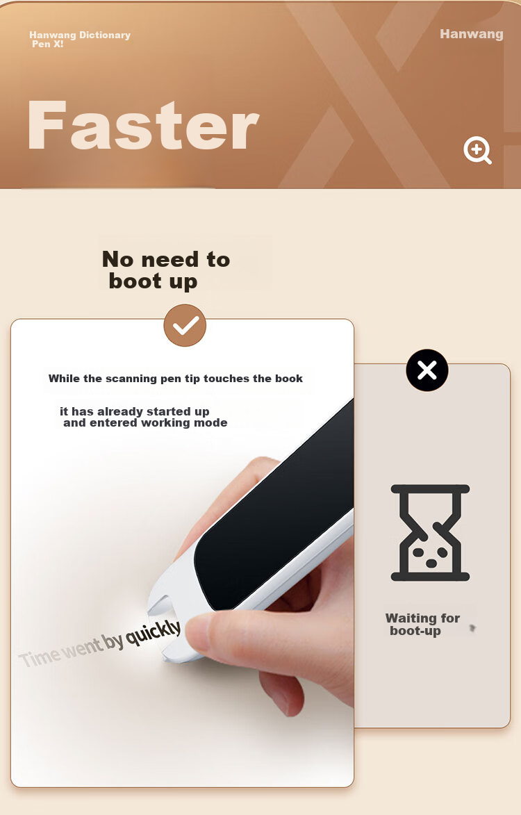 Hanvon Dictionary Pen X1, English Reading Pen Translation Pen, Suitable for Primary, Middle And High School Students, Electronic Dictionary Scanner Pen, Vocabulary Pen, Portable Learning Device 5