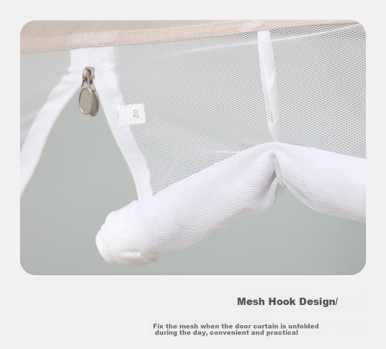 Sushidai Mongolian Mosquito Net, Fall-Proof Mosquito Net, 1.5x2 Meters, Household Integrated Design, No Installation Required, Foldable, Children's Anti-Mosquito Net, Suitable for Mothers And Infants, Class A 10