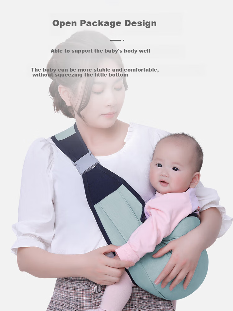 9I9 Baby Carrier, Front And Cross-Carrier Dual-Use, Outdoor Use for Infants, Newborn Baby Carrying Aid, Multifunctional All-Season A75 8