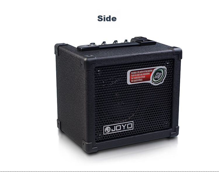 JOYO DC-15 Acoustic-Electric Guitar Amplifier with Effects Pedal, Drum Machine, Rhythm Guitar Practice Portable Speaker 11