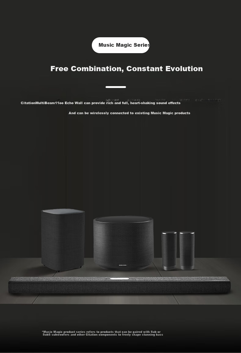 Harman/Kardon Soundbar CITATION MB1100, Home Theater System, TV Speaker, Speakers, Dolby Atmos, HIFI Package, Soundbar 6