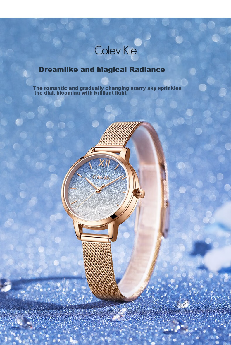 Colevkie Women's Watch, New 2026 Model for Women, Top Ten Luxury Niche High-End Brand Watch, Birthday Gift for Wome 9