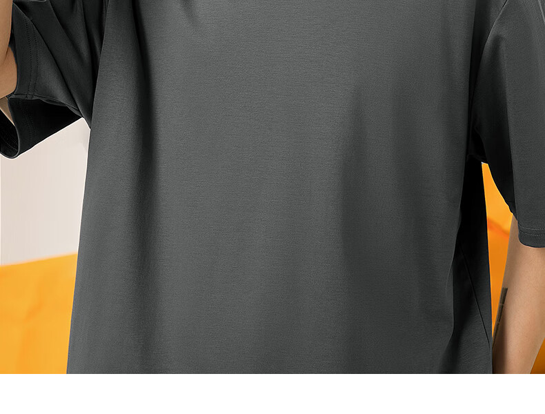 Warrior Quick-Dry Short Sleeve Men's Summer New National Style Loose Youth T-Shirt Men's Ice Silk Sports Half Sleeve Light Blue M 29