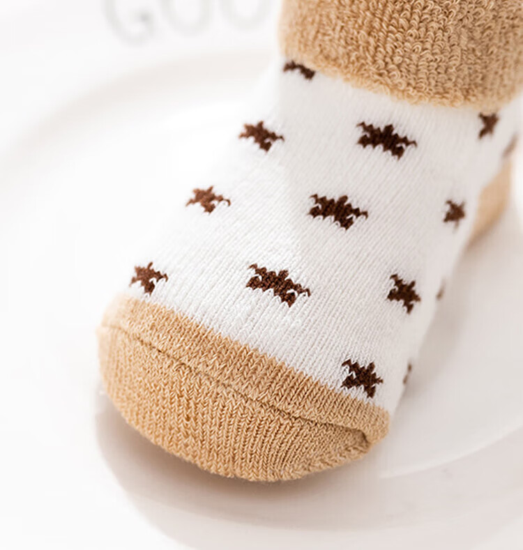 9i9 Children's Socks Spring and Autumn Baby Socks Class A Infant Walking Floor Socks Terry Socks 5 Pairs Cute Cool 0-1 Year Old 13
