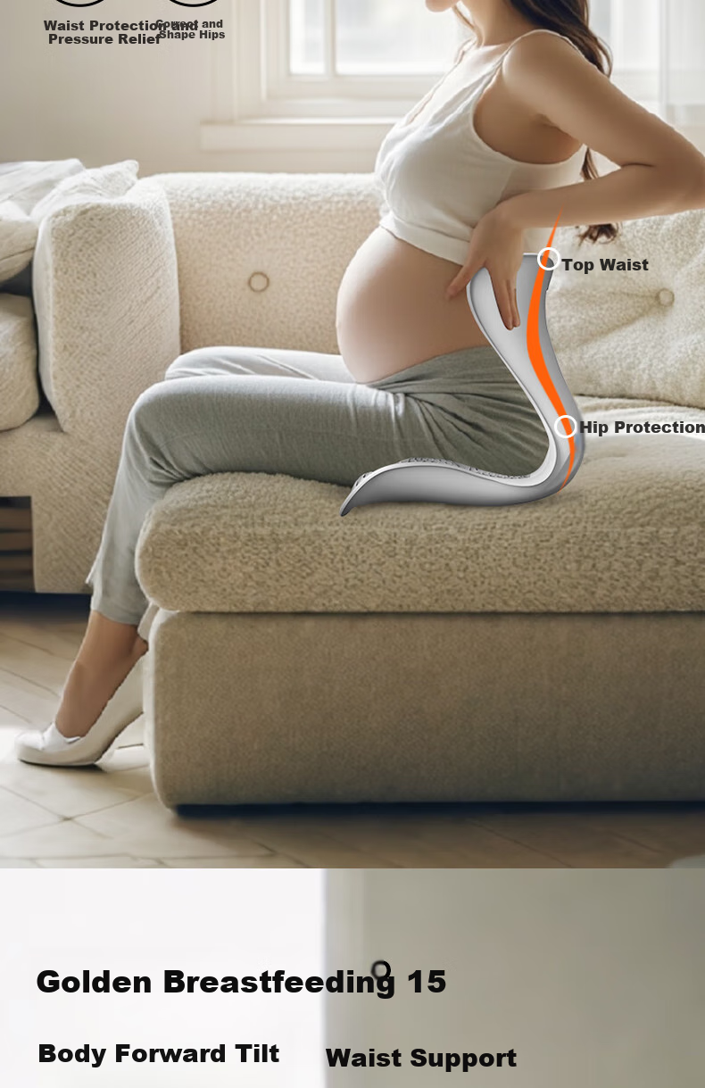 Sifeiqi Lumbar Support Cushion for Long Sitting, Back Brace Pad for Pregnant Women And New Mothers, Nursing Pillow Back Support Cushion, Breathable Seat Pad 10