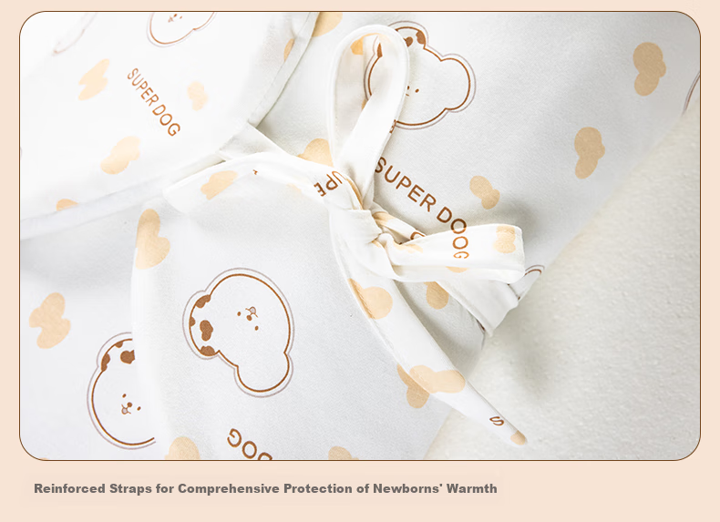 Yishengxiangbao Newborn Baby Sleeping Bag, Pure Cotton Swaddle for Autumn And Winter, Anti-Startle Wrap, Single Blanket for Outdoor Use 4
