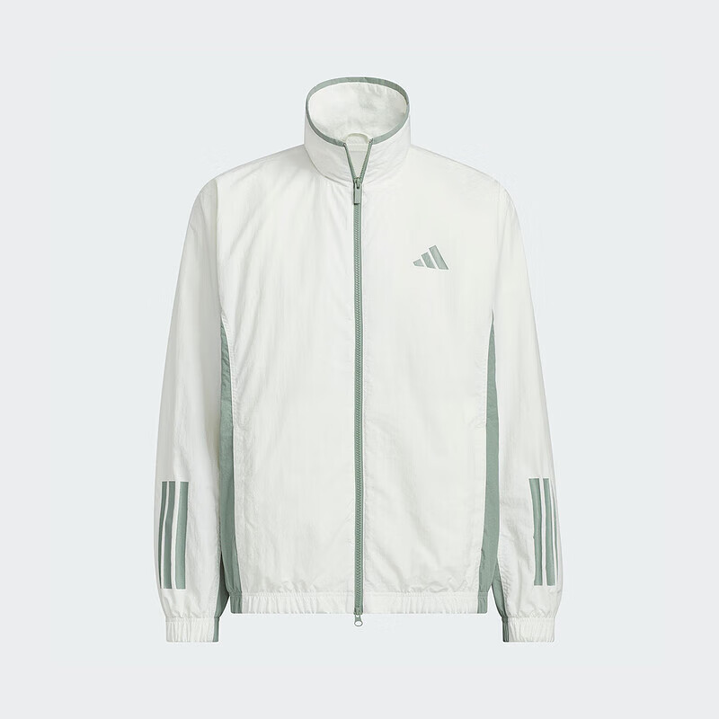 Adidas Men's Color-Block Casual Sports Jacket, Comfortable Simple Versatile Coat KC3922 5