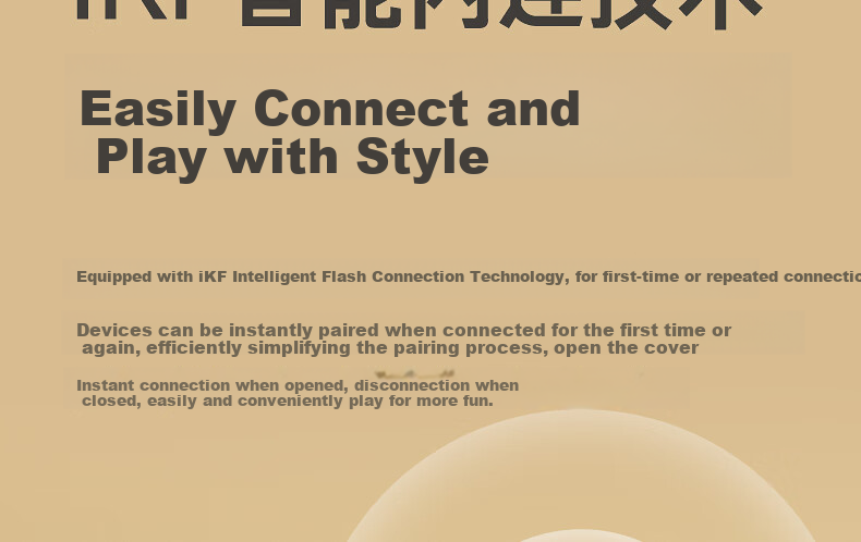 IKF Ultra Wireless Bluetooth Earphones with LDAC High-Quality Sound, ANC Active Noise Cancellation, In-Ear Design, Long Battery Life, 2026 New Model, New Year Gift, Cloud Rock White 48