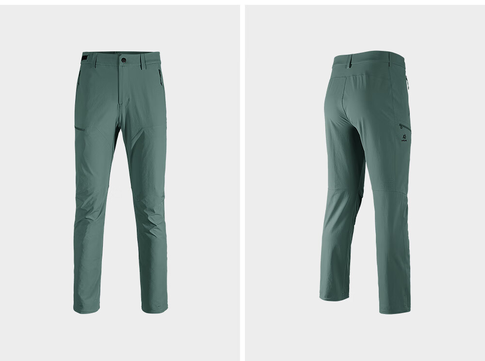 KAILAS T10 Soft Shell Pants for Men, CORDURA Reinforced Wear-Resistant Elastic Breathable Outdoor Hiking Windproof Pants 23