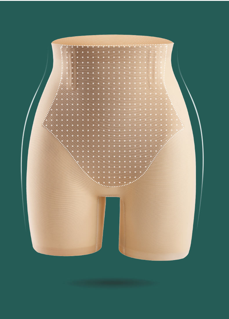 YUZHAOLIN High-Waisted Tummy Control Panties for Women, Waist-Cinching, Belly-Slimming, Butt-Lifting Shaping Shorts, Ultra-Thin Summer Safety Shorts 4