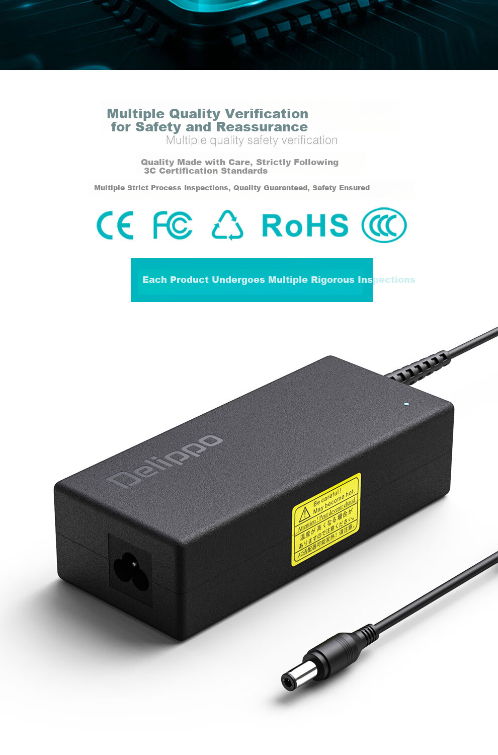 Delippo Compatible with Samsung Laptop Charger 915S3G 905S3G 940X3G Super Computer NP900X3L 535U3C Power Adapter Cable, 19V2.1A Small Port 4
