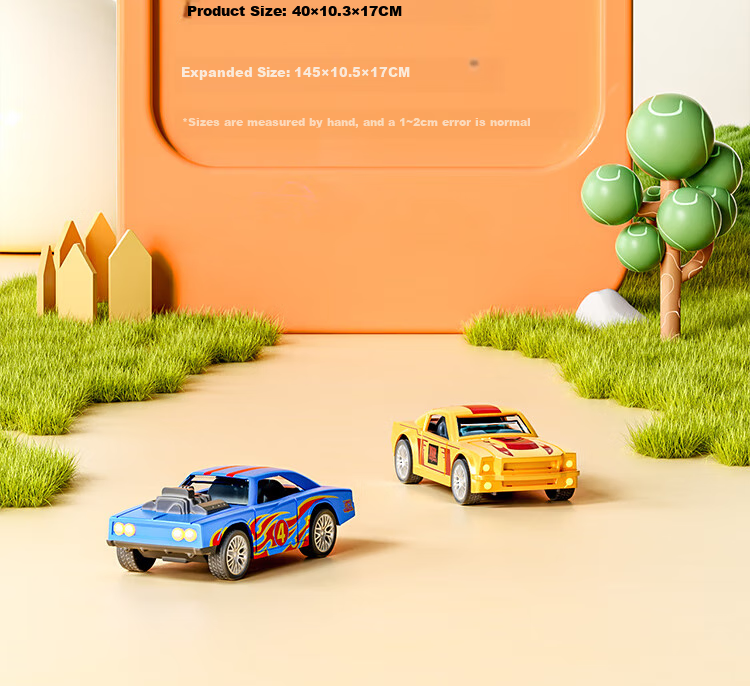 BAOLE STAR TOYS Children's Toy Car for Boys Aged 3-6, Birthday Gift, Track Car, Alloy Vehicle, Large Size, Ejecting Transport Truck 22