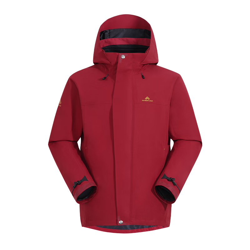 Pioneer Camp Tibetan-Style Windproof And Waterproof Jacket for Women, Spring And Summer Hard Shell Outdoor Hiking Mountaineering Coat with Hood