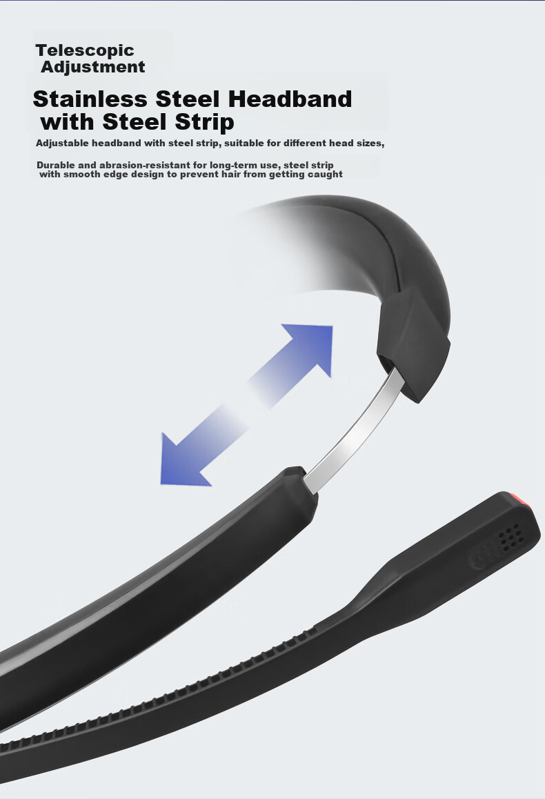 Yijiatong Upgraded Dual-Ear Headset Y390DR with USB Interface, Customer Service Headphones/Noise-Cancelling Headphones/Sales Telemarketing Headset/Business/Education, Including Equalization And Mute Functio 7