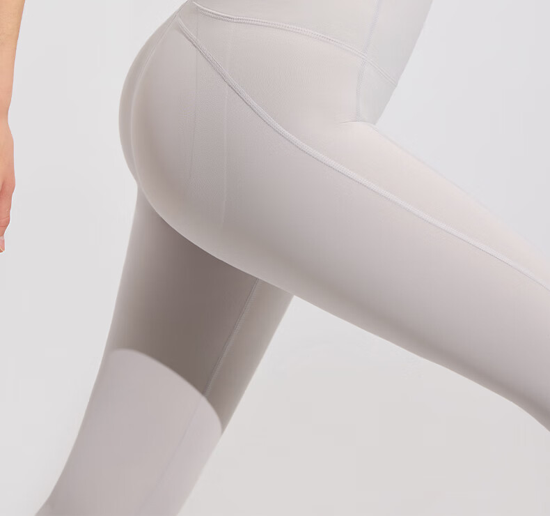 Youkeshu Women's Sharkskin Sun Protection Pants Lightweight Sports Yoga Pants High Waist Tummy Control Hip Lift Slimming Nude Feel Leggings 9