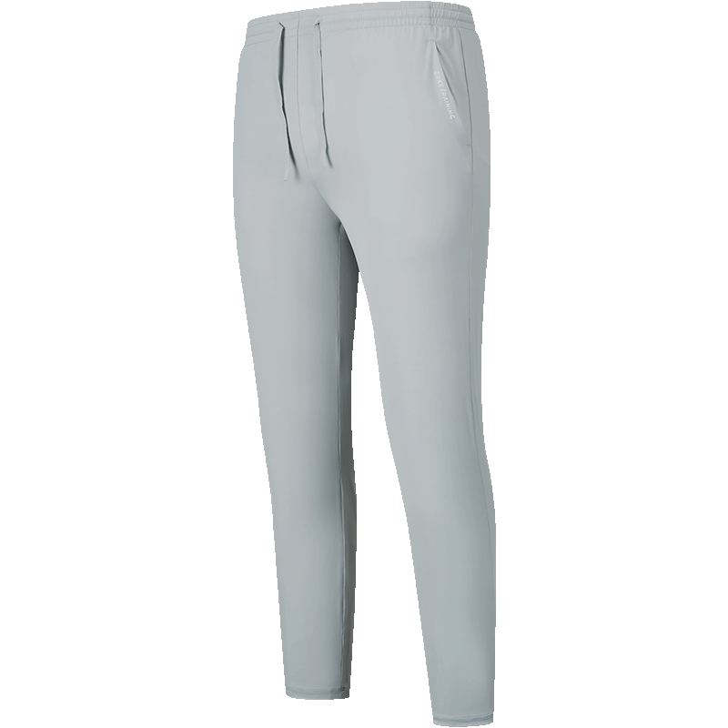 Erke Women's Casual Pants Spring Sports Pants Nine-Point Straight Slim Fit Loose Wide-Leg Versatile Women's Pants