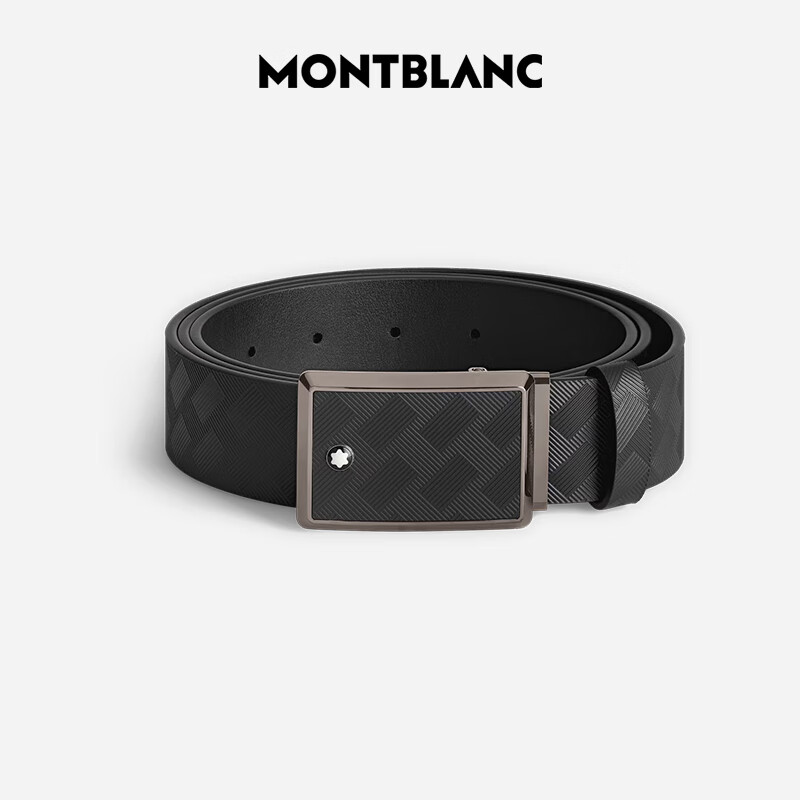 MONTBLANC Montblanc Style 3.0 Series 35mm Width Plate Buckle Belt 199106 520 Gift