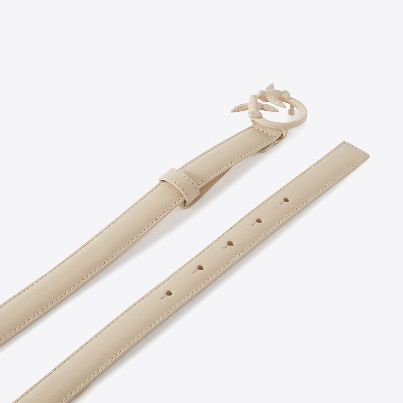PINKO [Pin Gao] Women's Classic Swallow LOGO Black Buckle Belt S Gift for Girlfriend 100143A1K2 Luxury Present 11