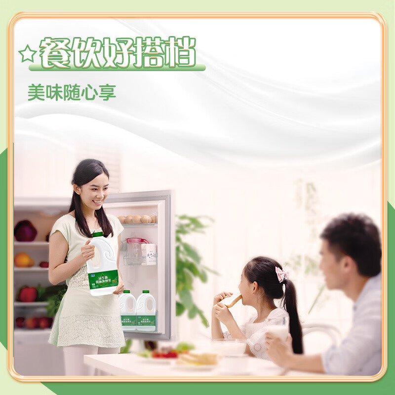 君乐宝 益生菌发酵乳 原味 1080g 低温生鲜酸奶 风味发酵乳