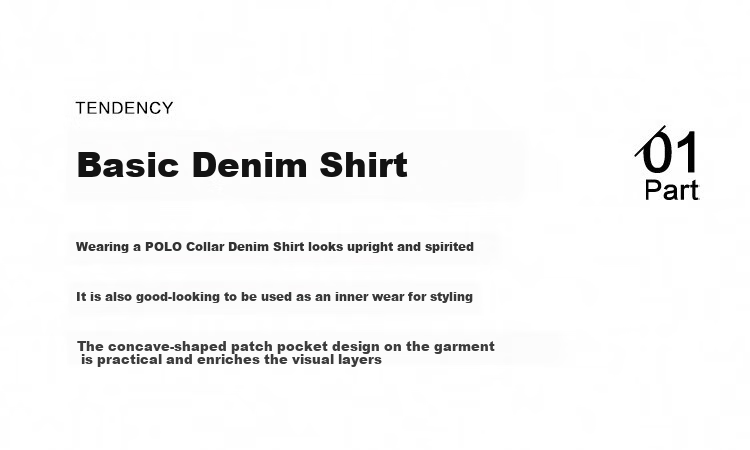Dme Distinctive Single-Pocket Denim Shirt for Women, Medium Denim Blue, Size L 5