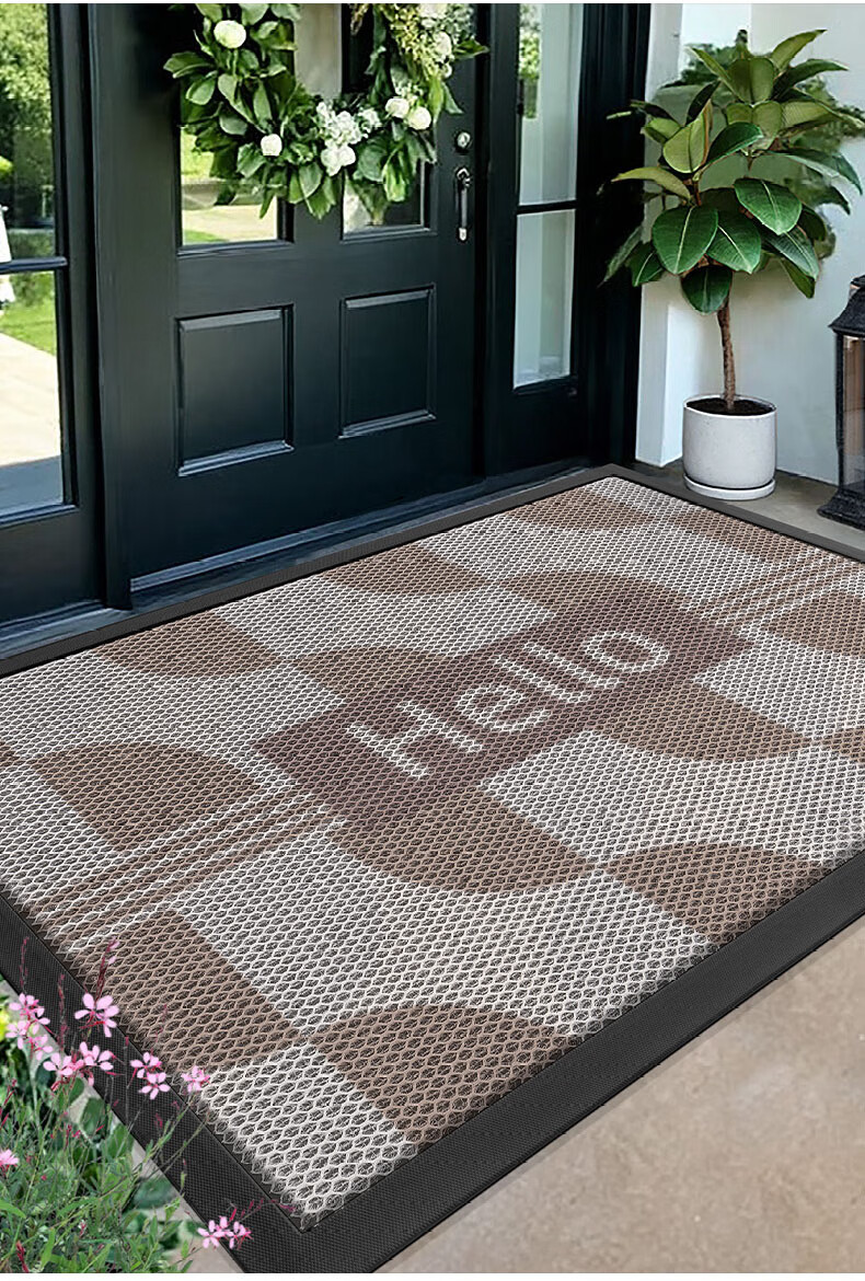 Dajiang Entrance Mat, High-End Doorway Mat, Elastic Non-Slip Doormat, Entrance Floor Mat, 60x90cm 3