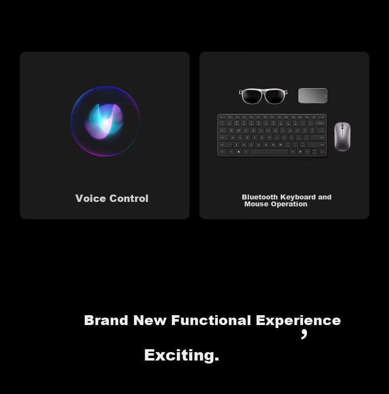 ROKID Station2 Smart Glasses, AR Glasses, AI Intelligent Device, Spatial Computing Terminal, Screen Casting, Non-VR Glasses 16