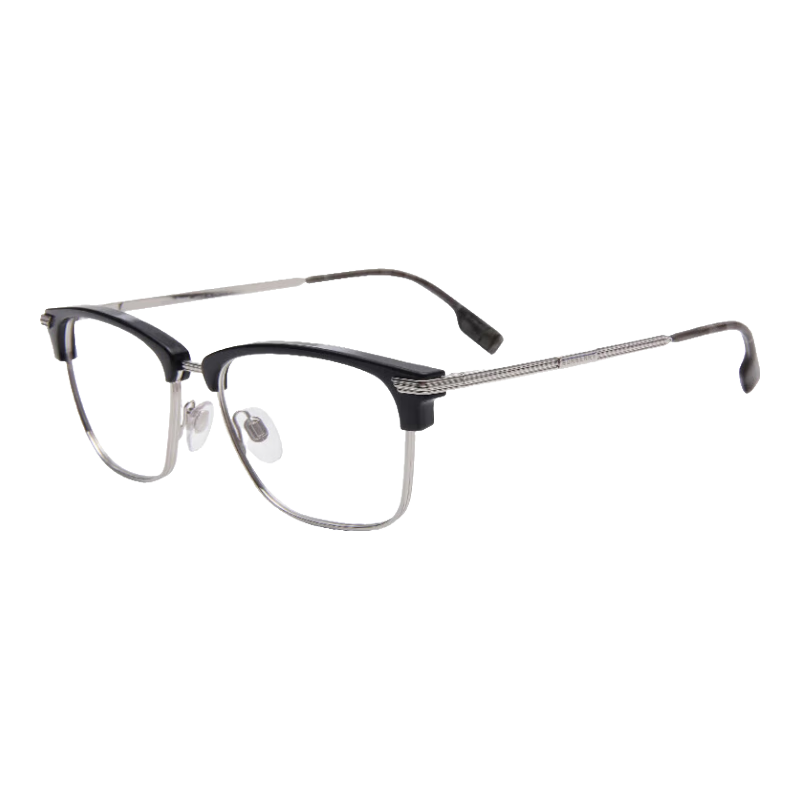 BURBERRY Prescription Eyeglass Frames, BURBERRY Optical Frames, Semi-Rimless Glasses Frame, Unisex Style 2359 3001