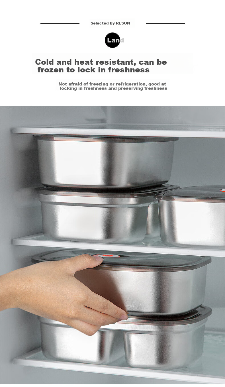 Newair Stainless Steel Lunch Box, Microwave-Safe Food-Grade Compartmented Container for Students And Office Workers, Bento Box 12