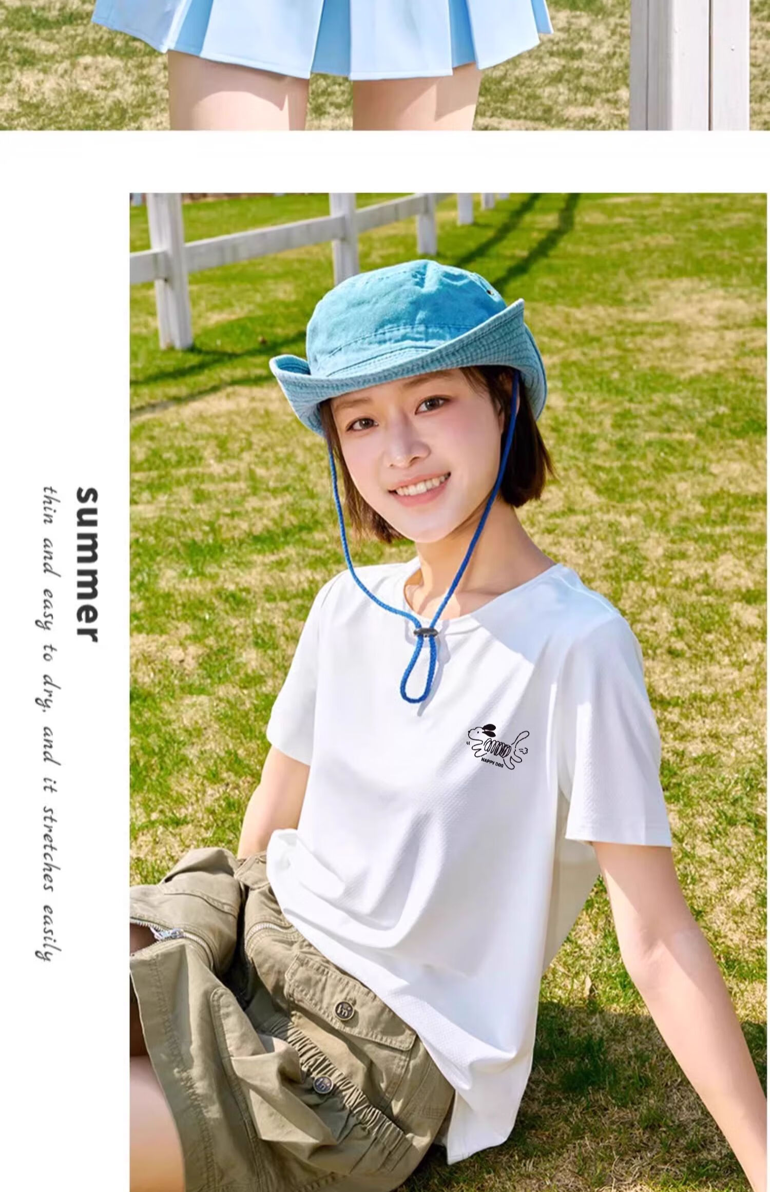 Huili Sun Protection Short-Sleeve Women's T-Shirt, Summer 2026 New Popular Style, Quick-Dry Regular Shoulder Half Sleeve, Student Ice Silk Cool-Feeling Tee 18