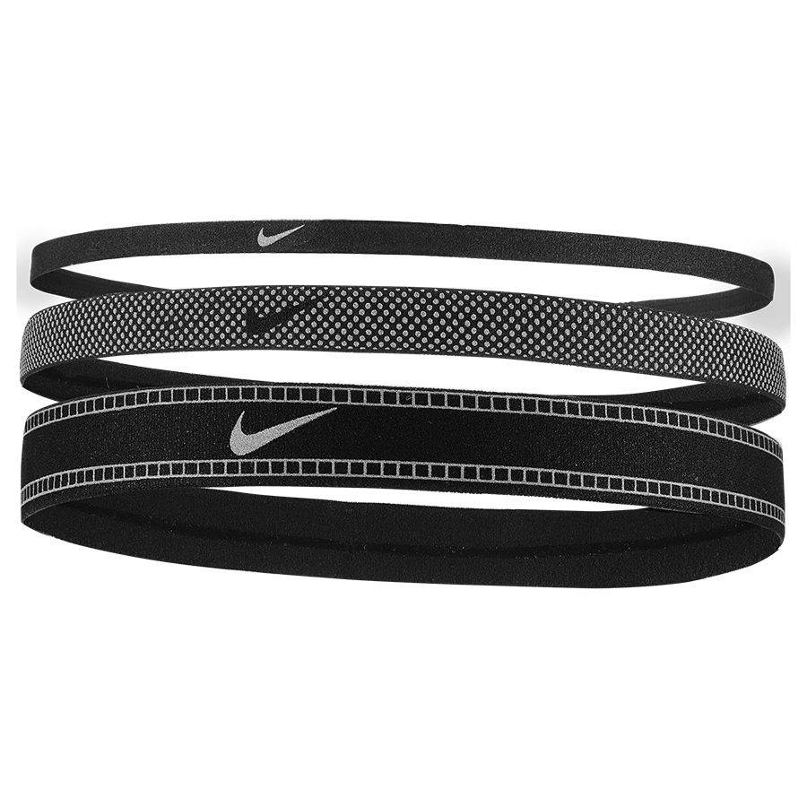 NIKE Running Basketball Fitness Sweatband Headband Set of 3 N1002040047OS