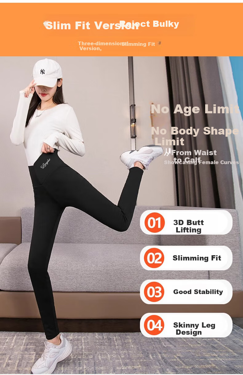 LangSha 2025 Autumn And Winter New Barbie down Pants for Women, Fleece-Lined White Duck down High-Waist Shark Cotton Pants, Cold-Proof Warm Trousers 6