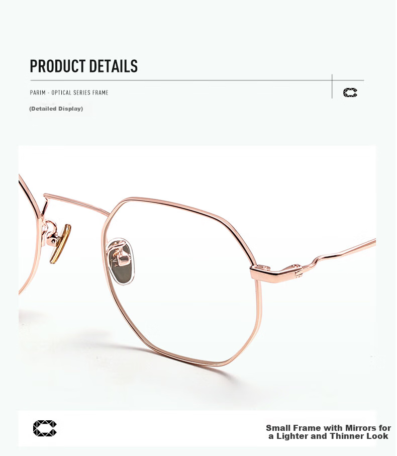 CAXMAN Anti-Blue Light Glasses Radiation Protection for Men And Women, No Prescription, Bare-Faced, Face-Slimming, Computer And Phone Eye Protection Glasses GD2 7