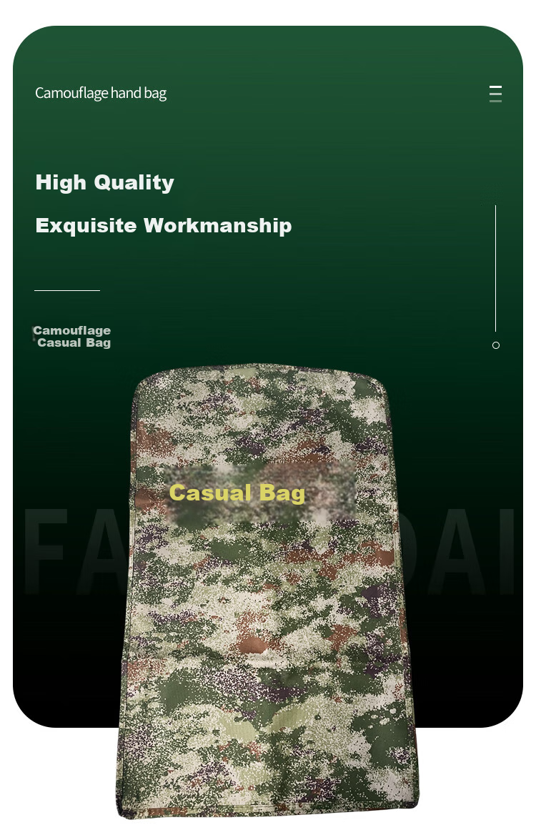Pangdaidai Thickened Wear-Resistant Waterproof Camouflage Clothing Dust Cover Storage Bag, 80*48cm 1