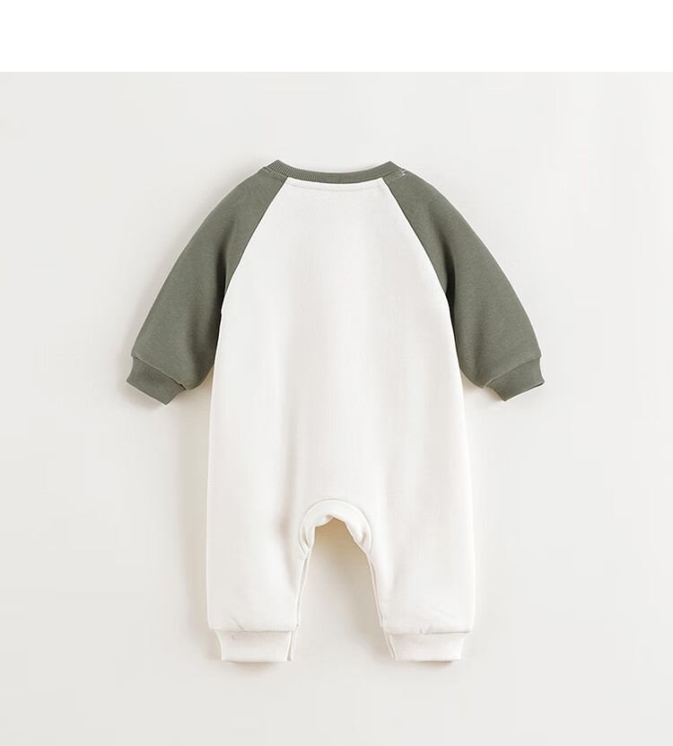 MARC&JANIE Baby Cute Squirrel Contrast Color Romper Infant Onesie Bodysuit Spring 2025 Style 250077 8