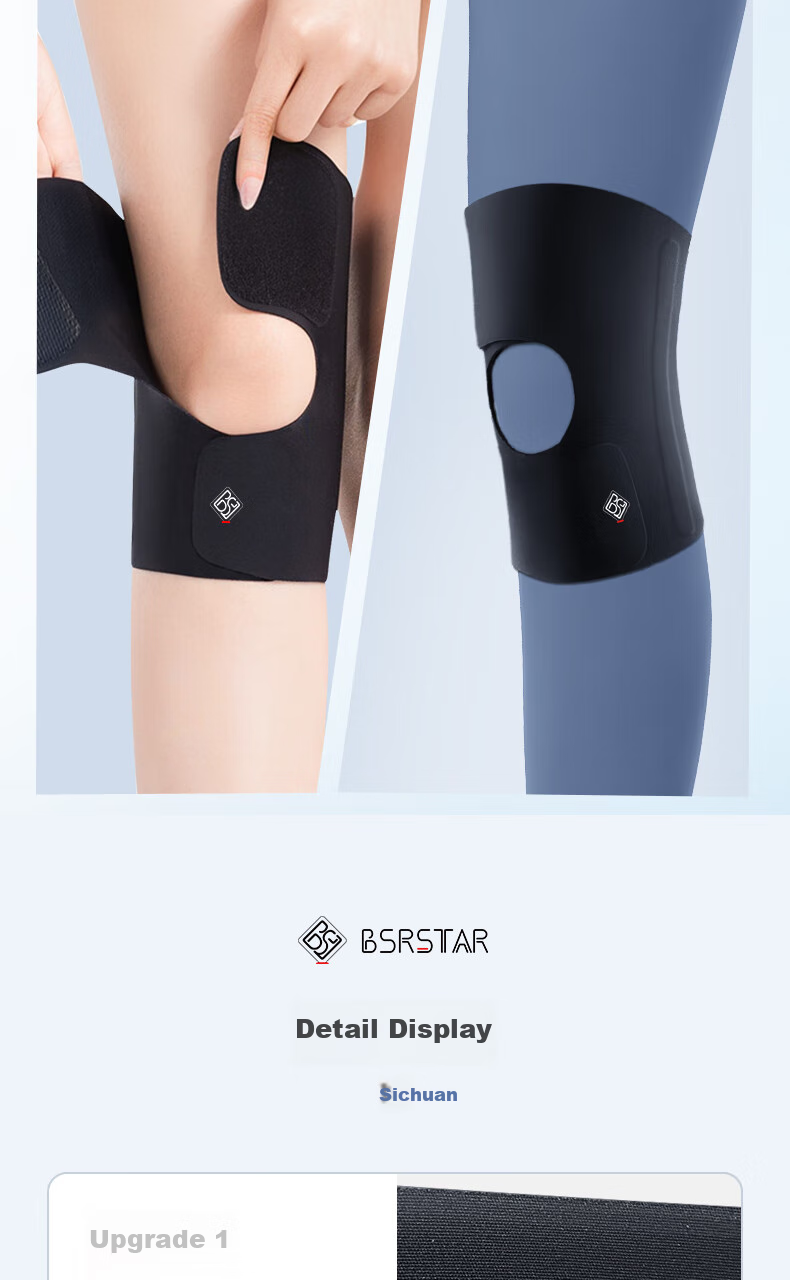 Bestray 3D Knee Brace for Meniscus Injury, Professional Sports Knee Support for Men And Women, Joint Protection for Basketball Players 12