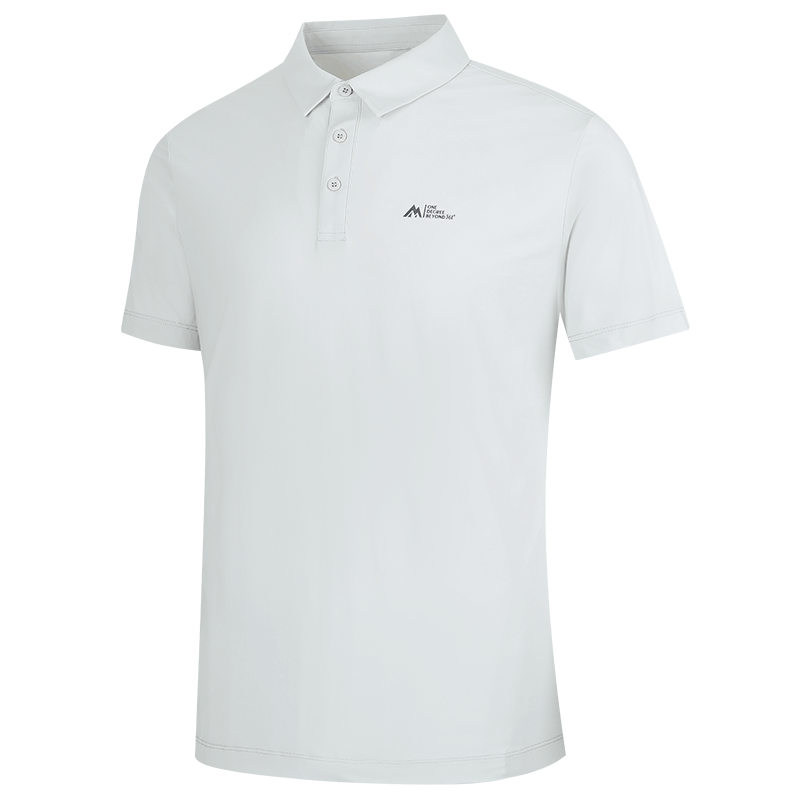 361° Men's Short-Sleeve Polo Shirt, Summer Sun Protection, Loose-Fitting Sports Ice Silk Fitness T-Shirt, Half Sleeve for Men, 652524103D-3