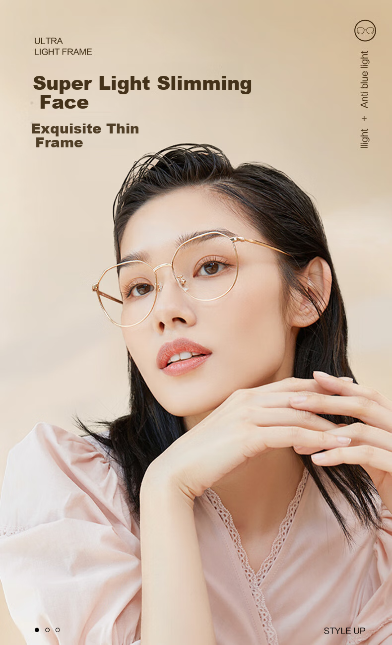 LOHO Unisex Ultra-Light Anti-Blue Light And Radiation Protection Glasses, Blue Light Blocking Non-Prescription Eye Protection, Fashionable Frame LHF006 1