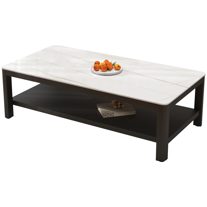Fanshe Coffee Table, Living Room Tea Table, Office Coffee Table, Small Apartment Glass Sofa Table, Modern Minimalist Tea Table