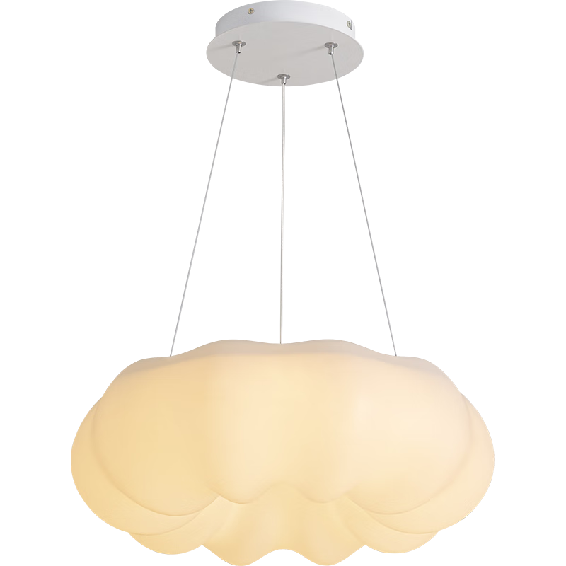 OPPLE Eye Protection Ceiling Light, Bedroom Light, Simple Adjustable Color, Ra95 High Color Rendering, Cream Style Bedroom Smart Control, Milk Cap Bobo