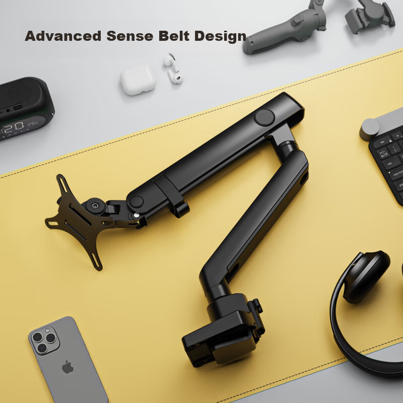 Brateck Beihu Laptop Stand, Notebook Arm Stand, Computer Stand, Monitor Stand, Floating Bracket, Height-Increasing Stand, Desktop Base, E500+APE40