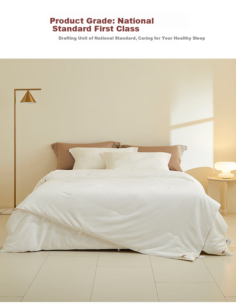 Ciyun Natural Silk Comforter, 100% Medium-Long Fiber Silk, Class A Pure Cotton Spring And Autumn Quilt, 2.2*2.4m, Approximately 4.8 Ji 8