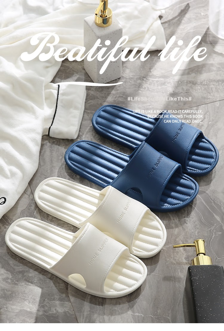 YUZHAOLIN Slippers for Men, Indoor And Outdoor Use, Suitable for Bathing, Non-Slip, Home Couple Sandals for Women, Pink, Size 40/41 1