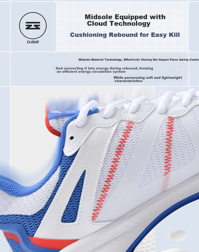 Li-Ning Badminton Shoes, Haedongqing Model for Men And Women, Professional Competition Training Sports Shoes, Shock-Absorbing, Comfortable, Wear-Resistant 8