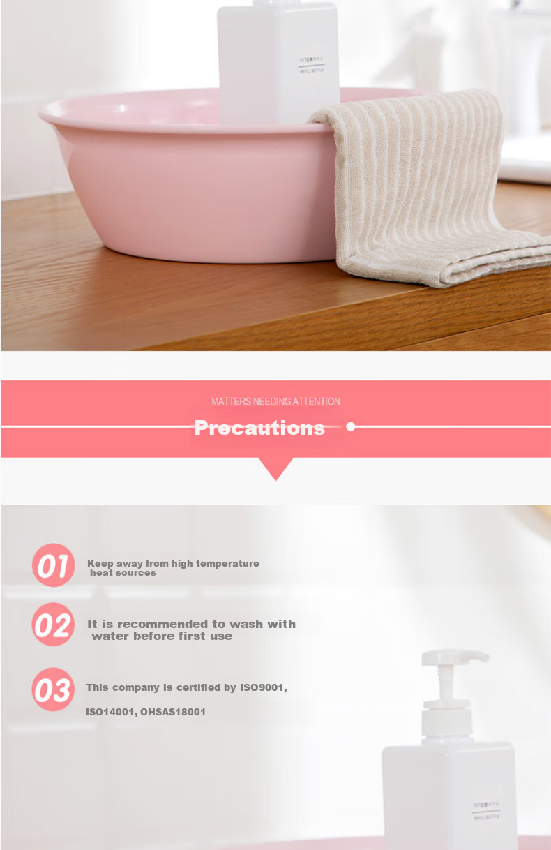 CHAHUA Plastic Basin, Large Antibacterial Face Washing Basin, PP Material, Vegetable Washing Basin, Children's Bottom-Washing Basi 8