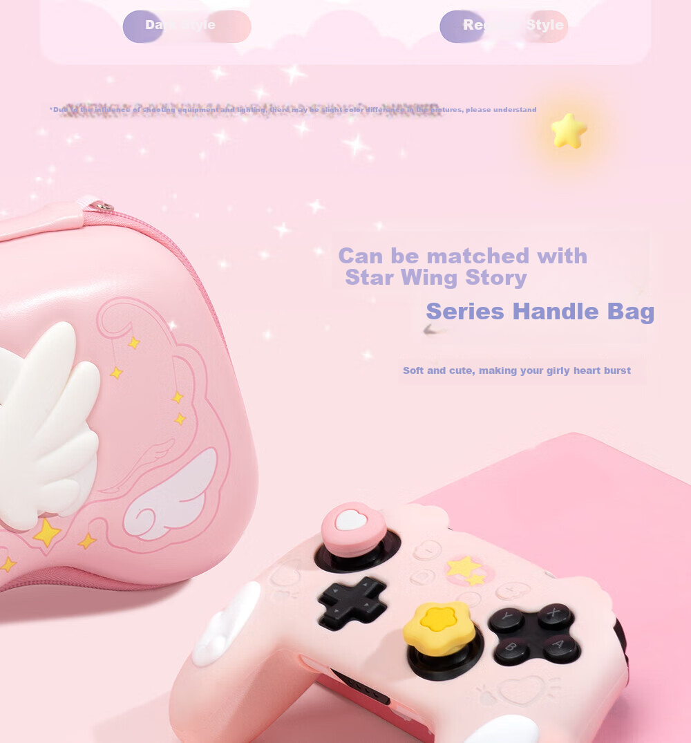 Jixiang PS5 Controller Case, Star Wars Controller Protective Cover - Dark Edition, Game Controller Silicone Case, Cute Cartoon Design for Girls, Full Coverage, Soft Shockproof, Waterproof, Dustproof Controller Case 3