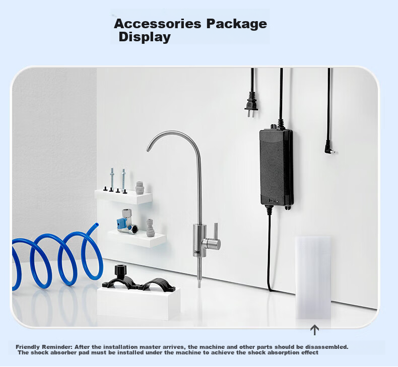 3M Under-Sink Water Purifier, Pure Water Machine HFRO-S823, Compressed Activated Carbon Rod Composite Filter Cartridge, HFRO-RW 16