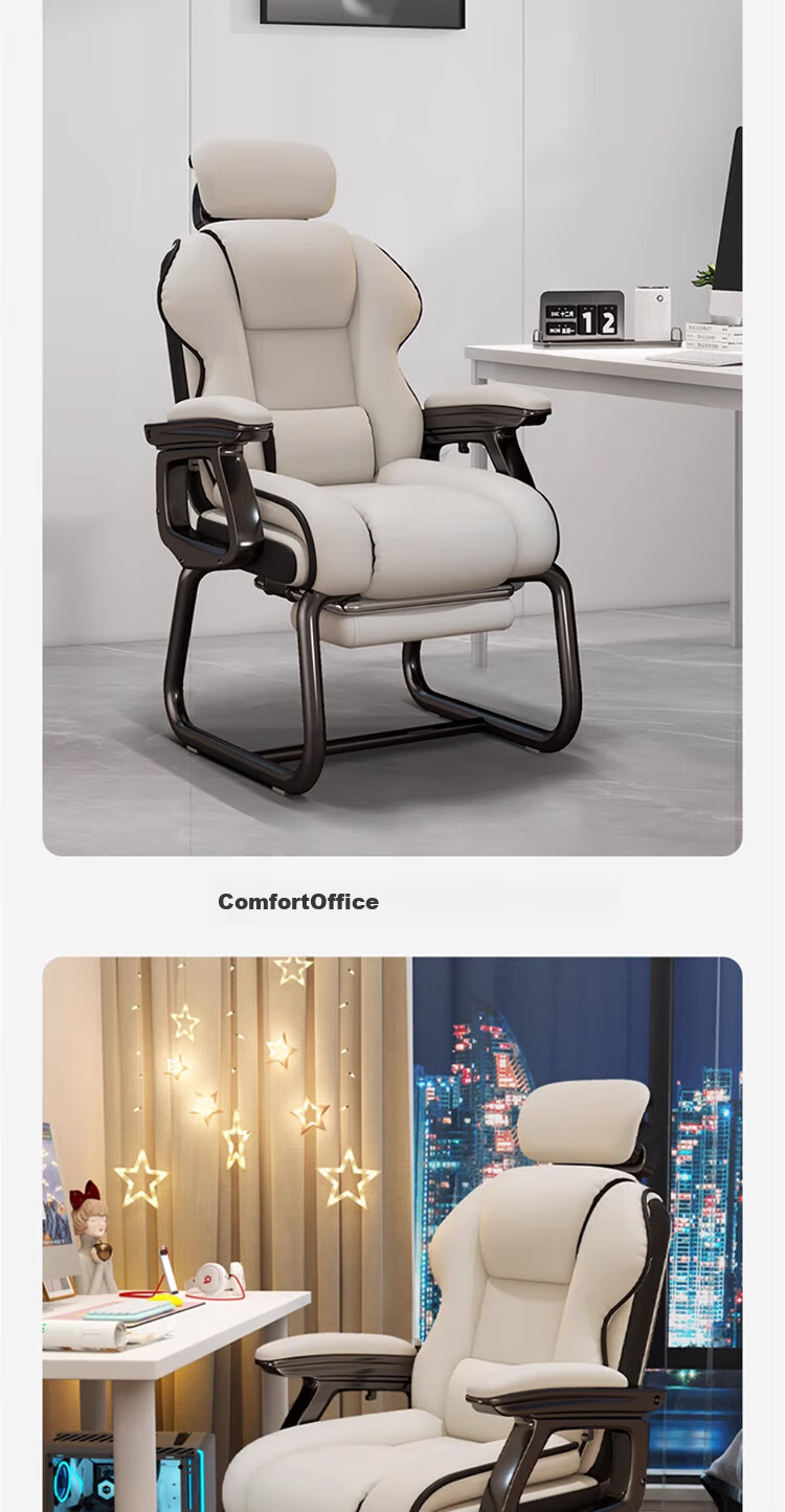 Quanpinwu Computer Gaming Chair, Office Chair, Ergonomic Seat, Executive Sofa Chair, Study Room Comfortable Chair for Long Sitting, Reclining 4