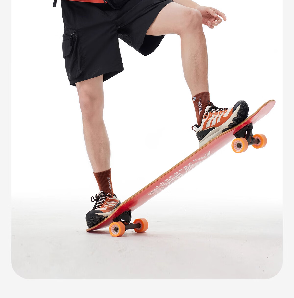 CAMEL Outdoor Quick-Dry Cargo Shorts Cooling Breathable Sun-Protective Loose Wide-Leg Quick-Dry Pants 5050 L 7