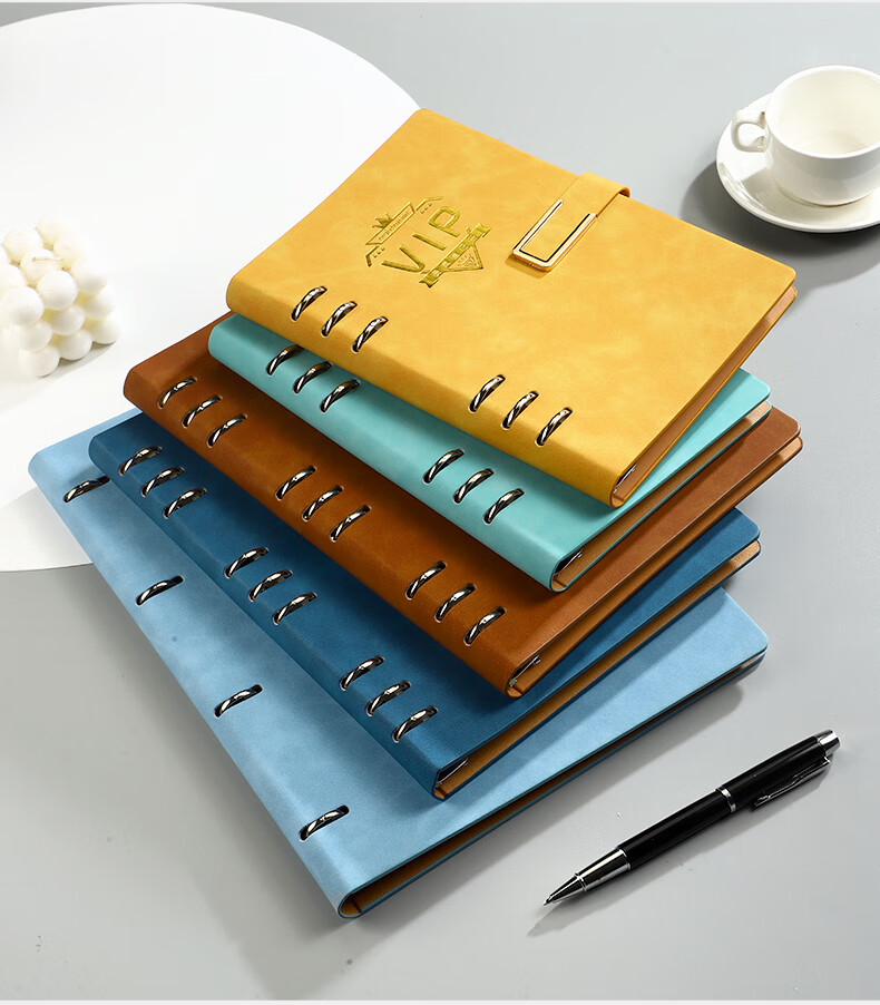 Jinyi VIP Member Registration Book, General Customer File, Client Tracking Record Book, Consumption Card Beauty Salon Management Manual, A5 Stapled Pages - Black (Pencil Insertable) 6